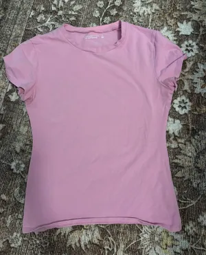 Pink Women’s Crew Neck Tee - Abercrombie thumbnail 1