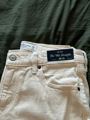 Abercrombie 90s High-Rise Jeans Curve Love thumbnail 2