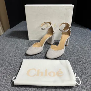 Chloe Lauren Scallop Ankle Strap D’ Orsay Pumps thumbnail 4