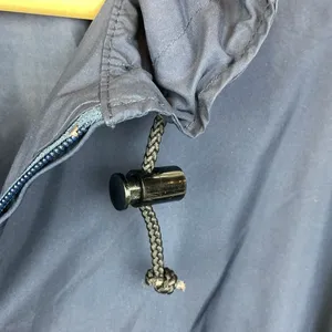 Ralph Lauren Polo USA Blue Zip Up Hoody Spell Out Logo Windbreaker Jacket L thumbnail 6