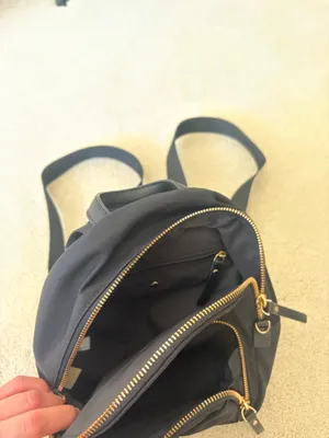 NWOT Kate Spade New York Black Mini Bow Backpack thumbnail 3