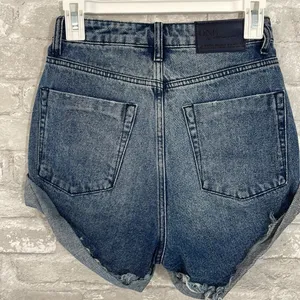 One X ONETEASPOON High Waist Bandits Denim Shorts thumbnail 8