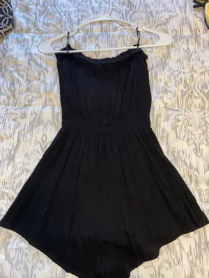 Forever 21 Strapless Black Romper thumbnail 3