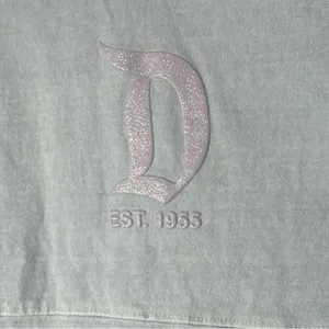 Disney Parks Disneyland Resort Spirit Jersey Lavender Glitter Size Large thumbnail 4