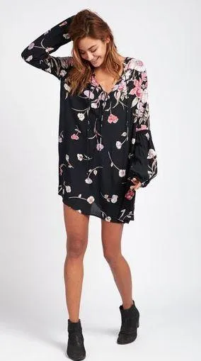 Billabong Pretty Please Floral Women's Dress thumbnail 1