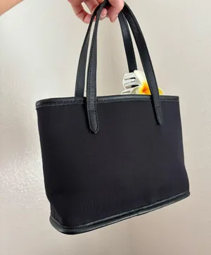 Vintage Coach Black Mini Tote thumbnail 4