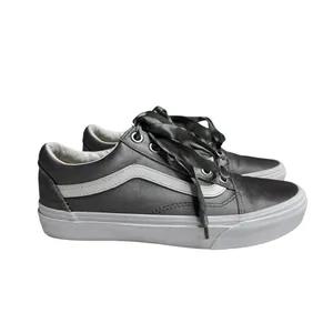 Vans Old Skool Satin Lux Gray Sneakers Women's Size 6.5 thumbnail 2