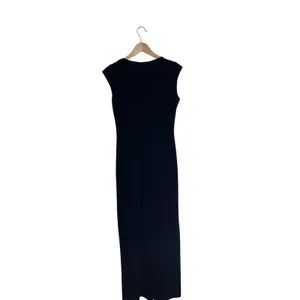 Vintage ONYX‎ Nite Velvet Maxi Dress Whimsigoth Gothic Butterfly Size 8 Black thumbnail 2
