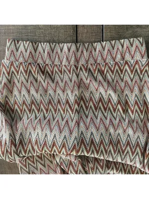 Josauim Zigzag Patterned Knit Pants XS thumbnail 4