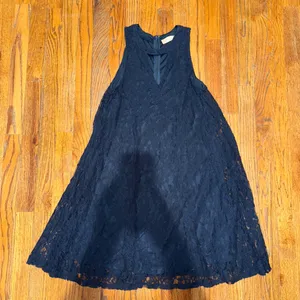 altar’d state navy lace dress thumbnail 1