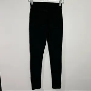 Reformation Harper Ultra High Rise Skinny Jeans‎ Black Size 24 Minimalist Casual thumbnail 6