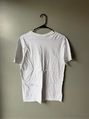 No Mo Chemo Graphic T-Shirt White Breast Cancer Awareness Women’s Medium thumbnail 2