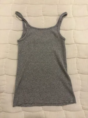 Gray brandy Melville tank  thumbnail 3