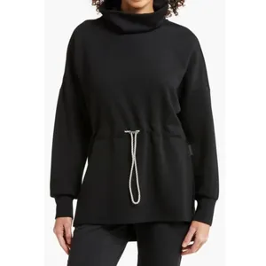 Varley Barton Funnel Neck Drawstring Sweatshirt Women’s Sz. S thumbnail 2