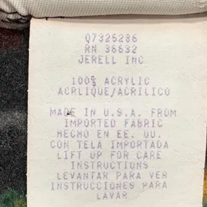 Vintage Southwestern Fleece Cardigan Jacket Colorful Concho Buttons Medium Boho thumbnail 6
