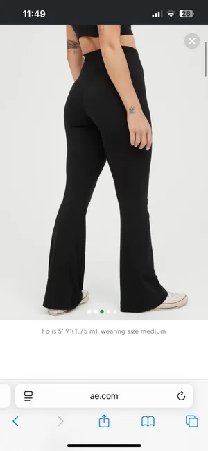 OFFLINE By Aerie Real Me High Waisted Crossover Flare Legging thumbnail 2