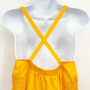 Daily Practice by Anthropologie Womens Mango Boho Tiered High-Low Midi Dress XS thumbnail 8