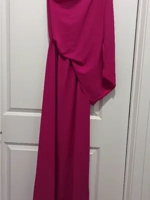 Tyche Hot Pink Evening Dress thumbnail 2