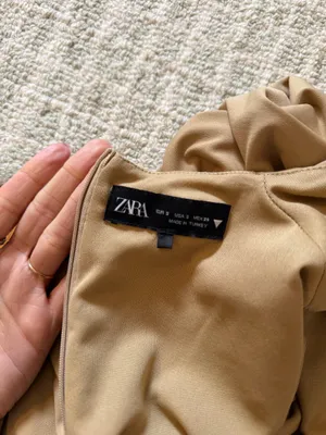 ZARA Ruffled Jumpsuit Dress thumbnail 5