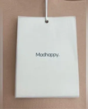 NWT Madhappy Classics Fleece Hoodie Rosewood XS Unisex Embroidered Hood thumbnail 6