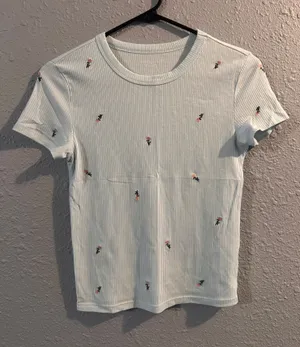 American Eagle Light Blue Shirt thumbnail 1