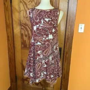 Paisley Anthropologie Entro Beachy midi dress thumbnail 10