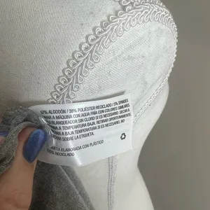 NWT wild fable gray crop t shirt medium thumbnail 8
