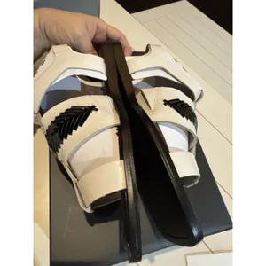 Vince Camuto Bachelen Leather Square Toe Gladiator Sandal Coconut Cream Size 8 thumbnail 7