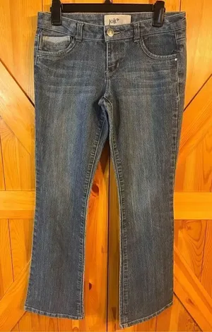 Jolt Bootcut Women's Size 5 Blue Denim Jeans (1970) thumbnail 1