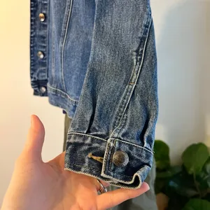90's St. John's Bay Blue 100% Dark Wash Cotton Denim Boxy Jacket Size Medium thumbnail 3
