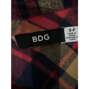 Y2K Vintage Flannel Shirt Womens Plaid BDG  90s Button Down Small thumbnail 4