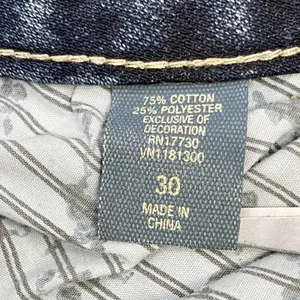 Converse One Star Trinity Boot Jeans Women 30 Low‎ Rise Y2K Indie Grunge Western thumbnail 12
