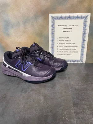 New Balance 696v5 Women’s Wide Plum Purple Tennis Shoes Size 9D thumbnail 2
