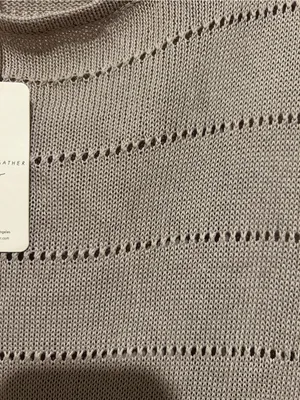 Grade & Gather Knit Midi Dress in Taupe size medium thumbnail 5