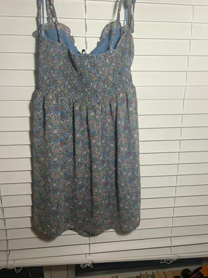 Blue Floral Sundress Size M thumbnail 2
