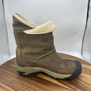 Keen Hoodoo Mid Boots‎ Brown Brown Leather Outdoor Waterproof Women's 6.5 thumbnail 5