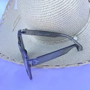 Sunglasses Clear Gray Frame 100% UV Protection thumbnail 2