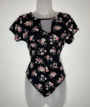 Ultra Flirt Juniors Gigi Keyhole Bodysuit thumbnail 1