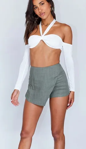 NEW Princess Polly Soleil Long Sleeve Top White Women’s 12 thumbnail 1