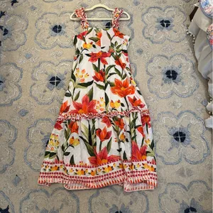 Farm Rio Cashew Garden Midi Dress thumbnail 3