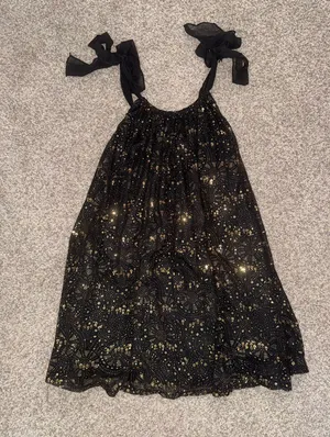 Lucy in the Sky Black Sequin Dress Mini thumbnail 1