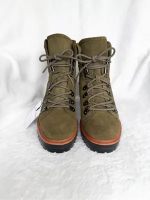Marc Fisher Women's Iston Boots "Dark Green Suede" Size 6.5 thumbnail 2
