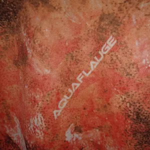 Reel Legends Aquaflauge S Fishing Orange Rash Guard Top thumbnail 3