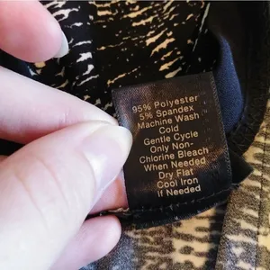 Ann Taylor Black & White Surplice A Line Dress thumbnail 5