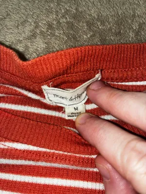 Heart & Hips lettuce trim baby tee thumbnail 2