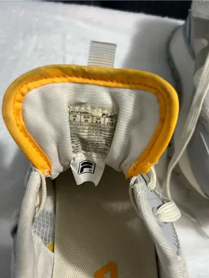 Fila Lightweight Mesh Sneakers in Cream with Yellow Accents thumbnail 2