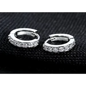 Huggie Hoop Earrings |‎ 925 Sterling Silver thumbnail 14