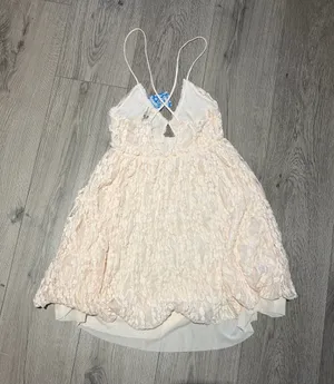 NWT free people fairy light pink mini dress thumbnail 2