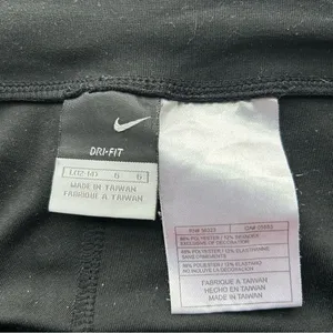 Nike Dri-FIT Black Athletic Pants Joggers Women’s Medium Stretch thumbnail 6