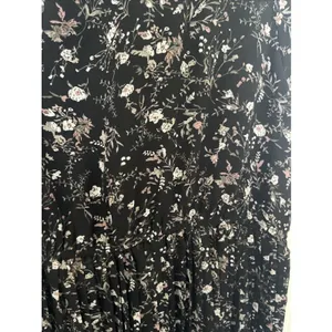 Baltic born Belfast Pleated Maxi Dress 3x Black Floral Cottagecore thumbnail 9